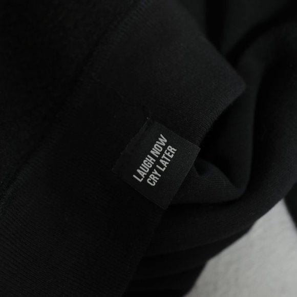 Bad Monday Barbed Cuff Black Crewneck Sweatshirt - Picture 10 of 10